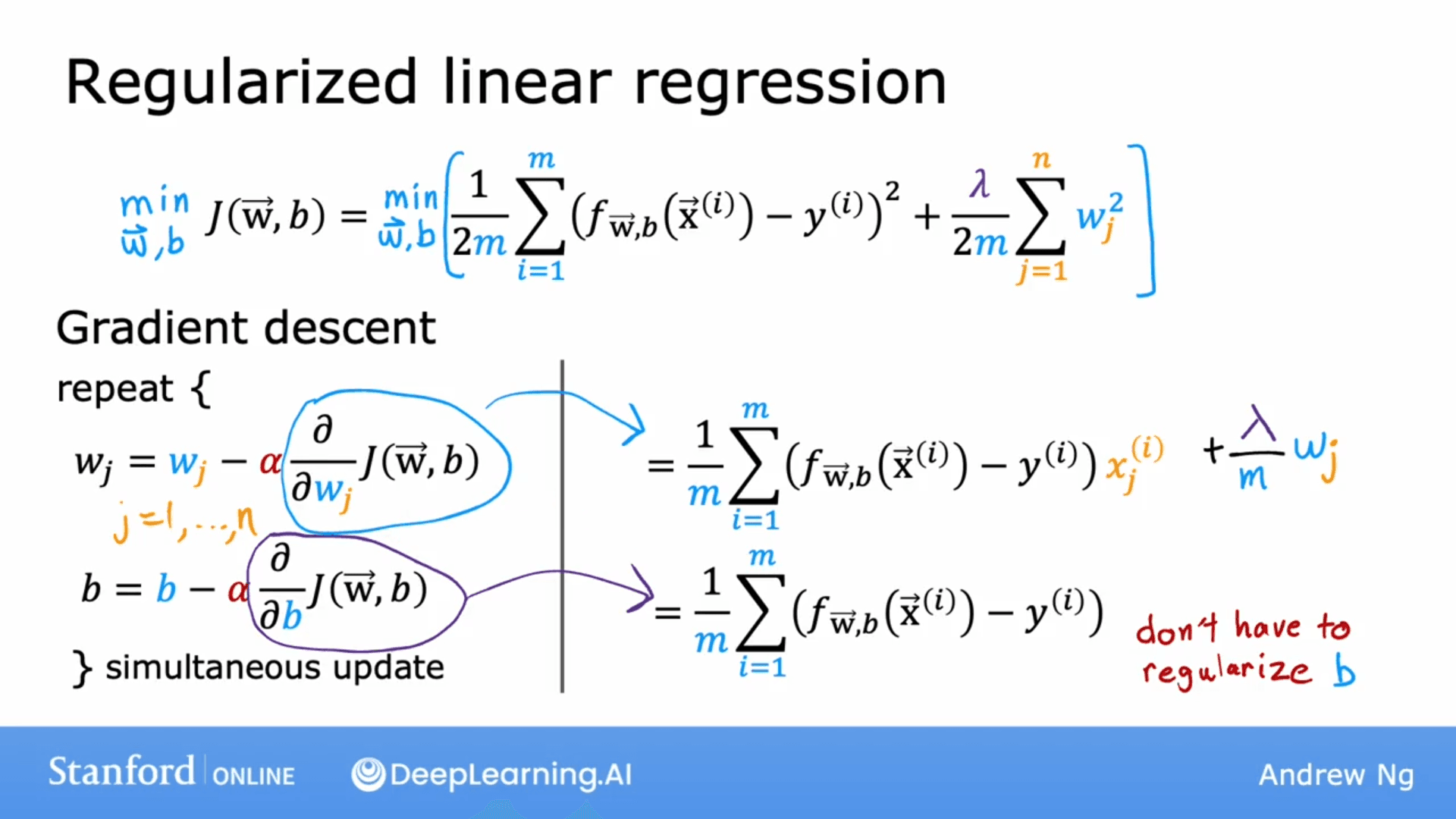 Regularized Linear Regression